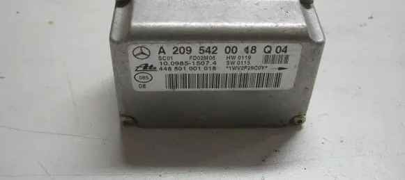 Mercedes-Benz C W203 ESP acceleration yaw rate sensor A2095420018