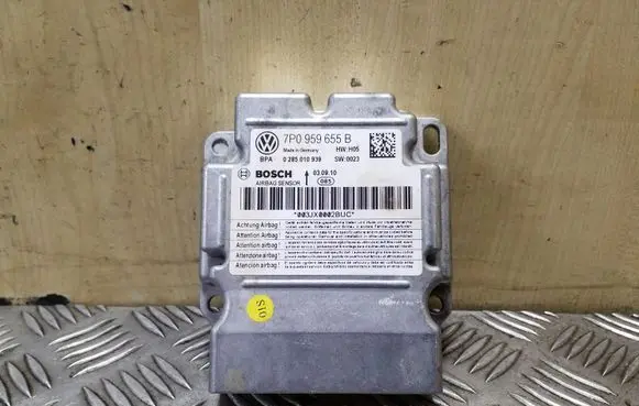 Volkswagen Touareg II Airbag control unit/module 7P0959655B 0285010939