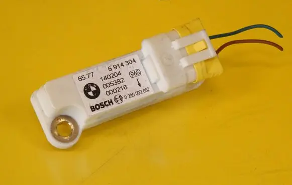 Airbag deployment crash/impact sensor