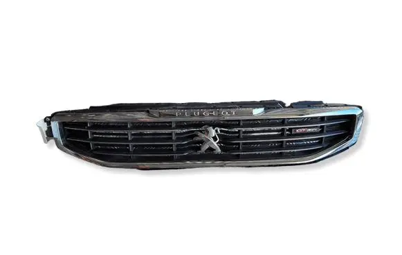Peugeot 508 Front bumper upper radiator grill 9807631080