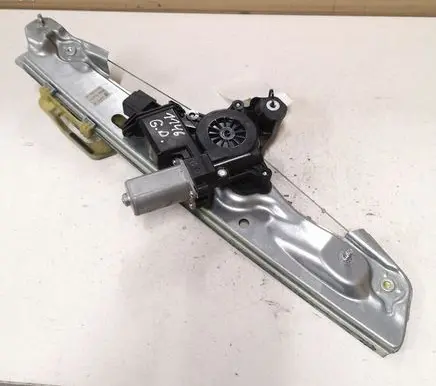 Opel Astra K Rear door window regulator with motor 13406678 C31352101