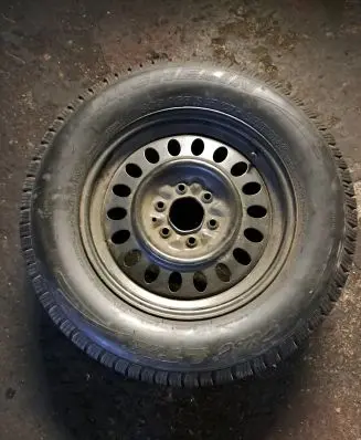 R17 spare wheel