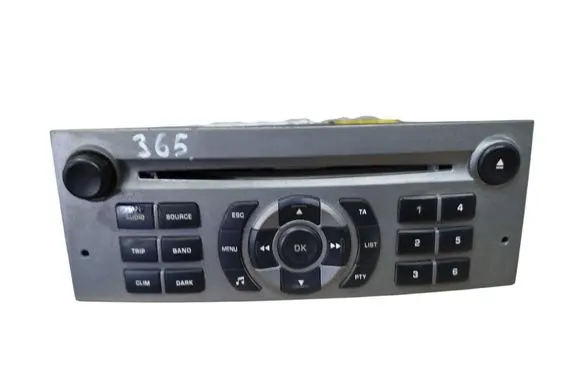 Peugeot 407 Radio/CD/DVD/GPS head unit 9646871777