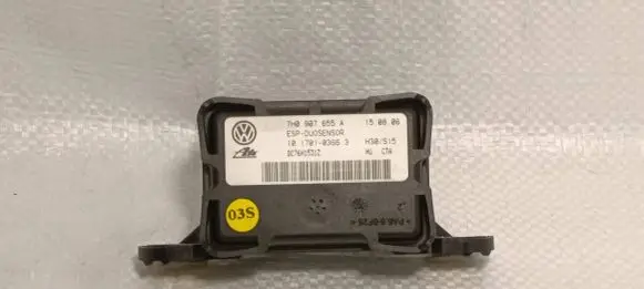 Volkswagen Touran I ESP acceleration yaw rate sensor 7H0907655A 10170103663 DC76H1531Z