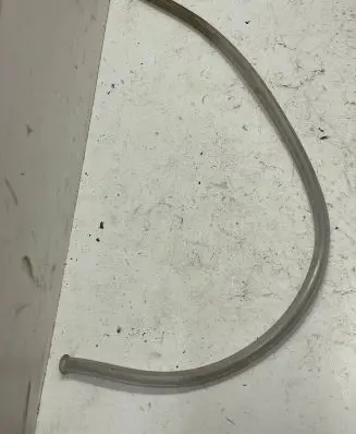 Porsche Taycan 9J1 Water drain line hose 9J1821241