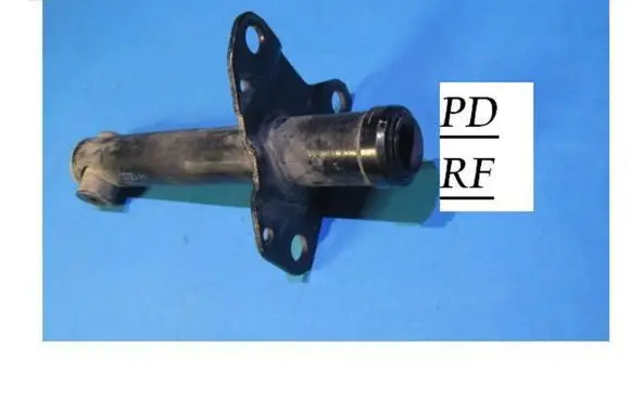 Audi A4 S4 B5 8D Front bumper shock/impact absorber 8D0807134A