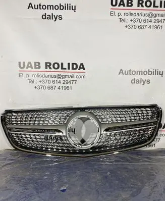 Mercedes-Benz V Class W447 Front bumper upper radiator grill