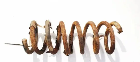 Chevrolet Captiva Rear coil spring