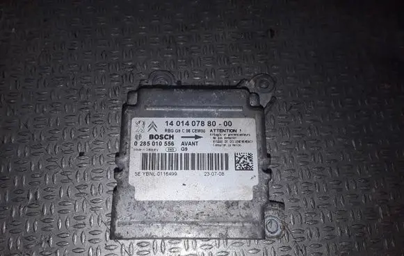 Fiat Scudo Airbag control unit/module 1401407880 0285010556