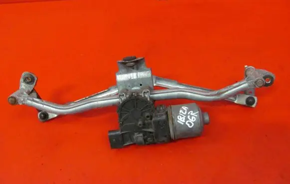 Seat Ibiza III (6L) Front wiper linkage and motor 6Q2955119A 0390241539
