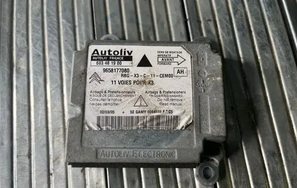 Citroen C5 Airbag control unit/module 9658177080 603481900