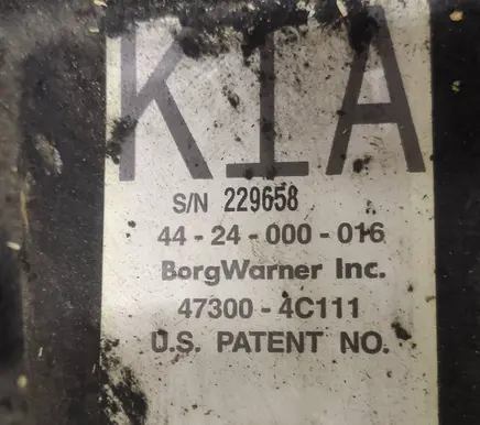 KIA Sorento Gearbox transfer box case 473004C111