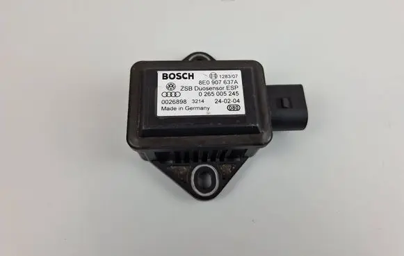 Volkswagen PASSAT B5 ESP acceleration yaw rate sensor 8E0907637A 0265005245