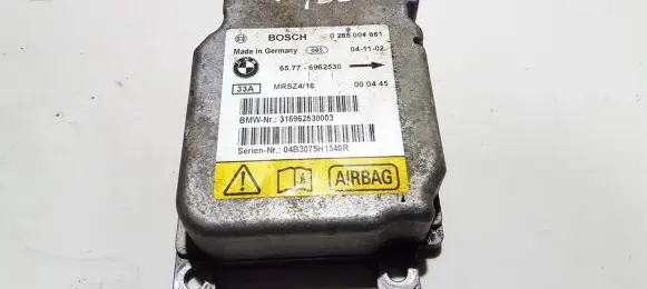 BMW X5 E53 Airbag control unit/module 0285001681 65.77-6962530