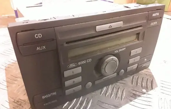 Ford Transit Radio/CD/DVD/GPS head unit 6C1T18C815AJ
