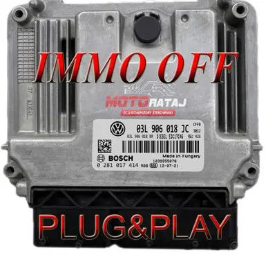 Skoda Superb B6 (3T) Engine control unit/module 03L906018JC 0281017414 03L906018BR