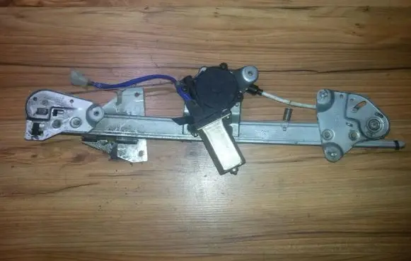 Mazda 626 Sliding door window regulator with motor