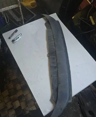 Volkswagen PASSAT B7 Front bumper lip 3AA805903