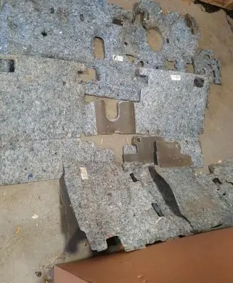 Toyota Corolla E110 Front floor carpet liner 