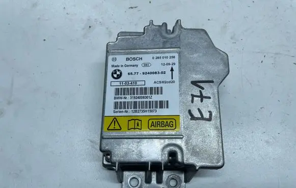 BMW X6 E71 Airbag control unit/module 9240083
