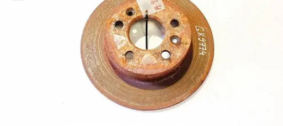 Renault Espace III Rear brake disc neventiliuojamas