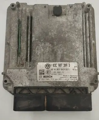 Volkswagen PASSAT CC Engine control unit/module 03C907309D 0261S06338