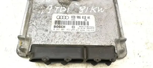 Audi A3 S3 8L Engine control unit/module 038906018AK 28SA3735 0281001852