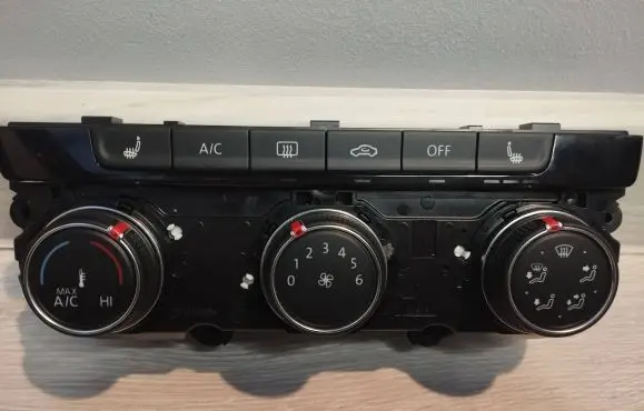 Volkswagen Golf VII Climate control unit 5G0907426K 5HB01117611