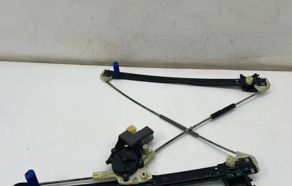 Front door window regulator with motor