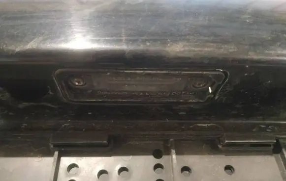 Volkswagen PASSAT B6 Number plate light 
