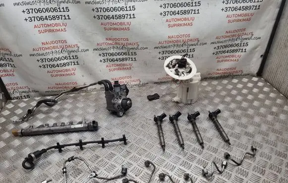 Audi A4 S4 B8 8K Fuel injection system set 03L130089A 8K0919050D