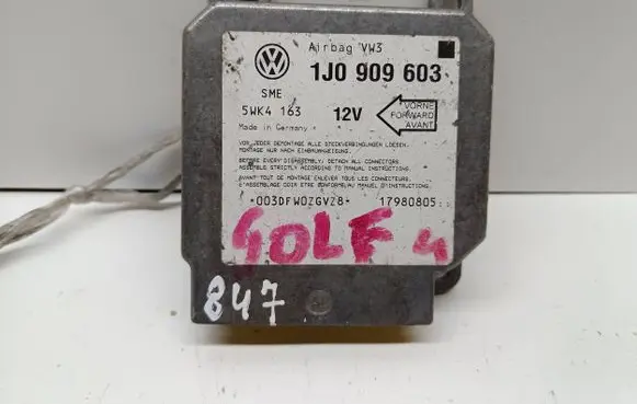 Seat Ibiza II (6k) Airbag control unit/module 1J0909603 17980805 5WK4163
