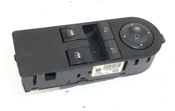 Electric window control switch