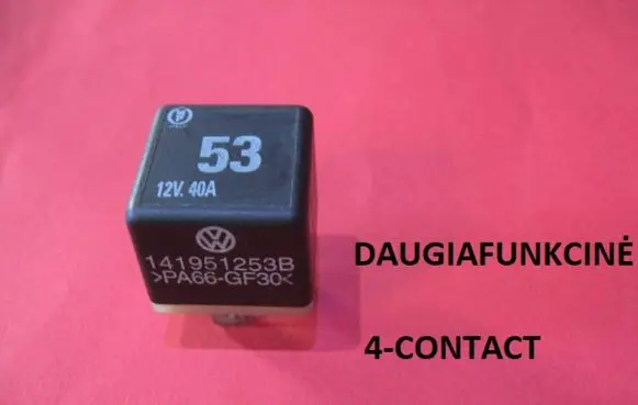 Volkswagen Golf III Other relay 141951253B