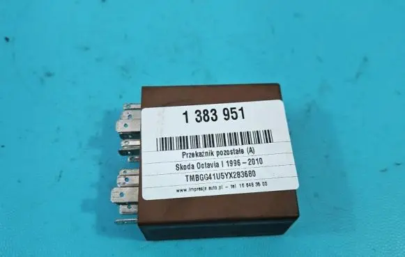 Skoda Octavia Mk1 (1U) Other relay 4B0955531C IMPRK1383951