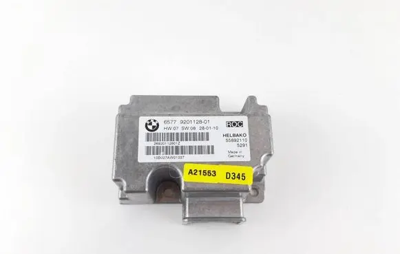 BMW 3 E92 E93 Airbag control unit/module 9201128 65779201128