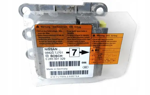 Nissan Primera Airbag control unit/module 988207J701