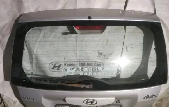 Hyundai Getz Tailgate/trunk/boot lid pilkas