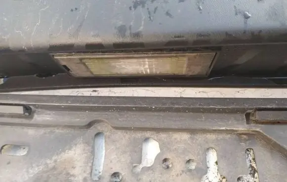 Opel Movano A Number plate light