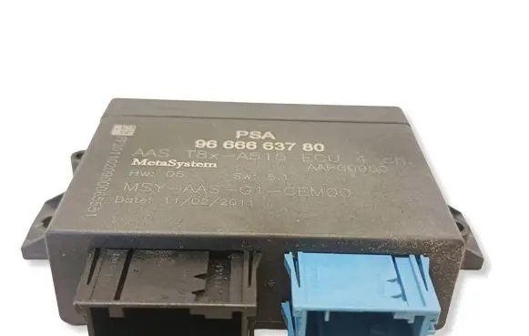 Peugeot 5008 Parking PDC control unit/module 9666663780