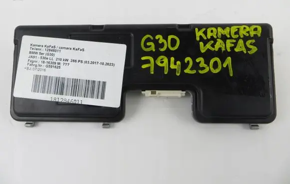 BMW 5 G30 G31 G38 Windshield/windscreen camera 7942301
