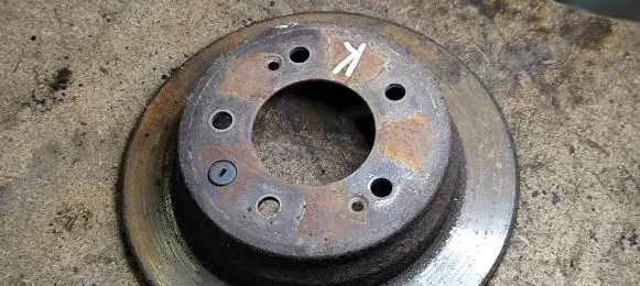 Hyundai ix35 Rear brake disc