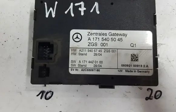 Mercedes-Benz SLK R171 Gateway control module A1715405045