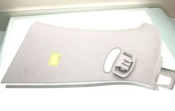 Volkswagen Touran I (D) pillar trim (bottom) 1T0867246