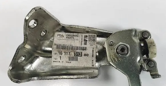 Citroen Jumper Roller guide/hinge set 1611731380