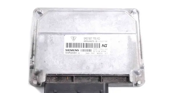 Porsche Cayenne (9PA) Gearbox control unit/module 5WP22081 0AD927755AD