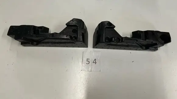 Mercedes-Benz SLK R172 Front bumper foam support bar A1728851137 A1728851237