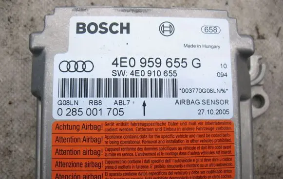 Audi A8 S8 D3 4E Airbag control unit/module 4E0959655G