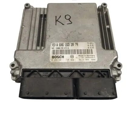Mercedes-Benz E W211 Engine control unit/module A6461532079 1039S03615 0281011158