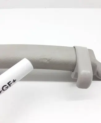 Rear interior roof grab handle